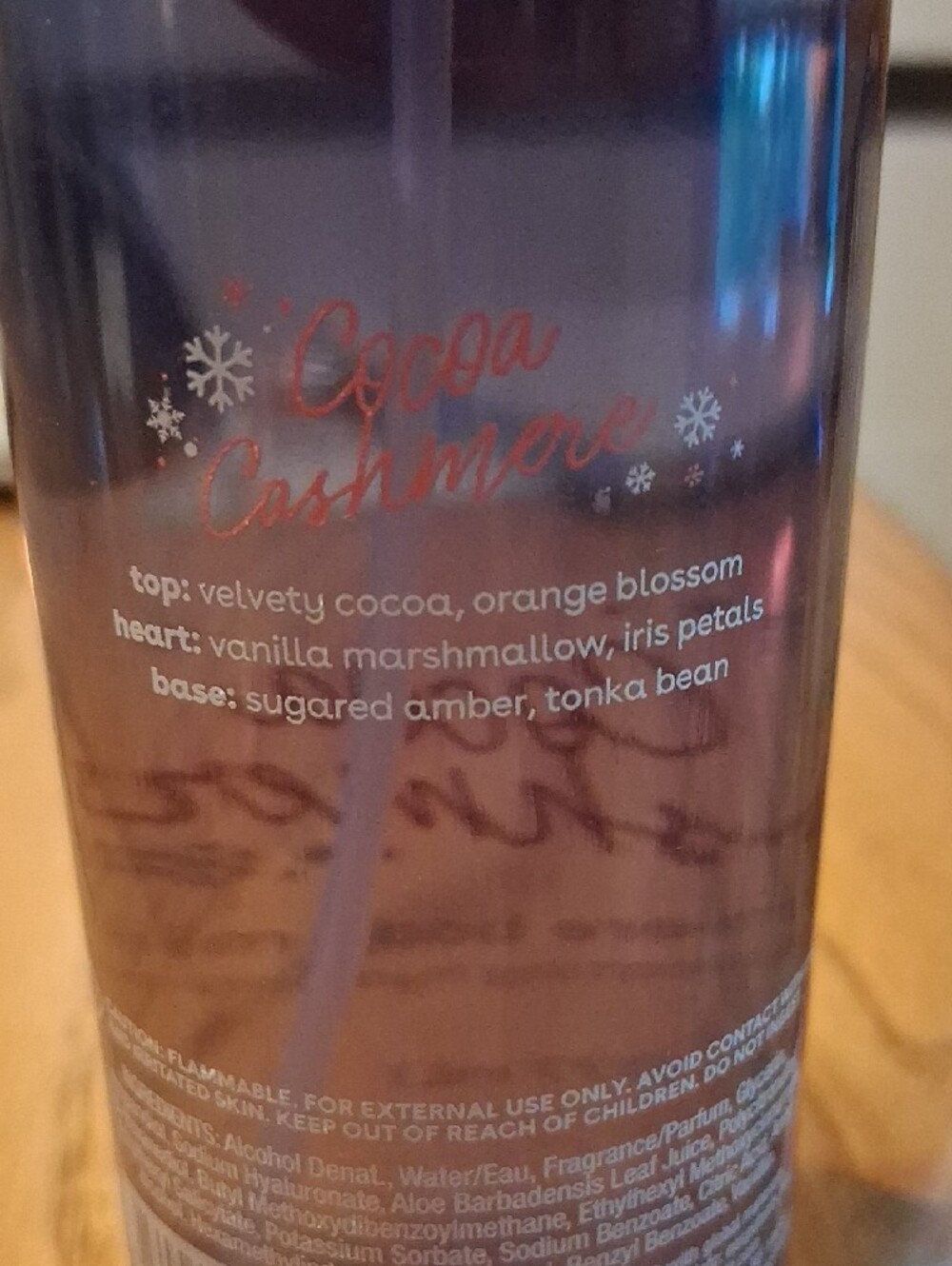 EOS Cocoa Cashmere Body Mist - Holiday 2025 - Picture 3 of 4